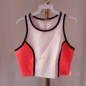 Charlotte Russe Women's Blouse Top Sleeveless In Size XL - Multi Color -